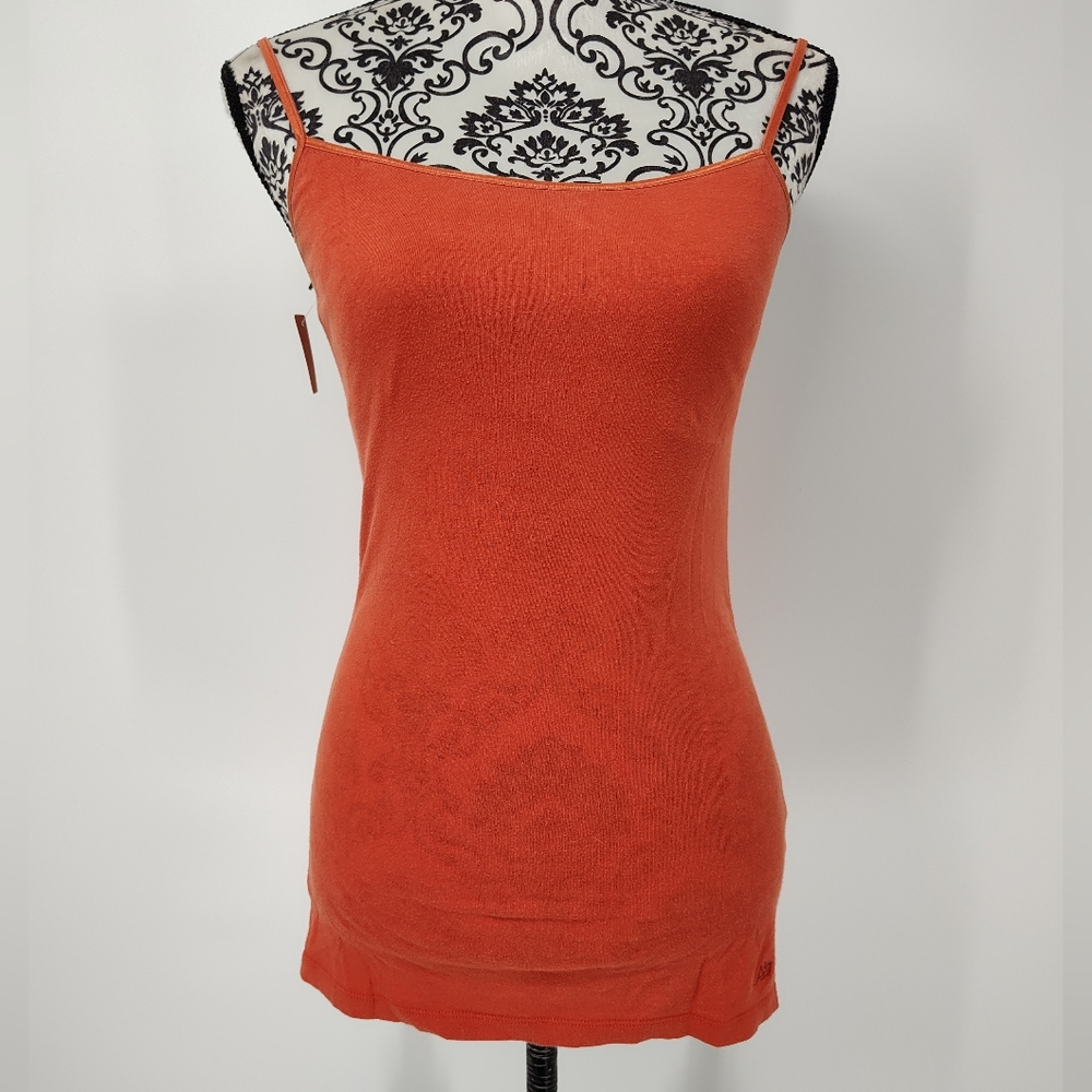 Aeropostale Women's Vibrant Orange Camisole Size Medium